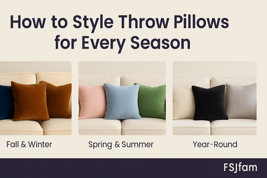 How to Style Throw Pillow Covers Like a Pro