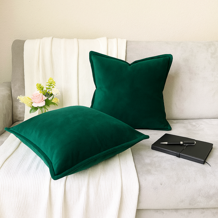 Velvet Throw Pillow Covers