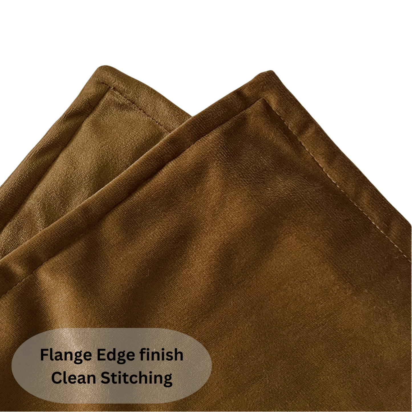 FSJfam Set of 2 Velvet Dark Brown Throw Pillow Covers - Pillowcaes for Bedroom and Livingroom Decor