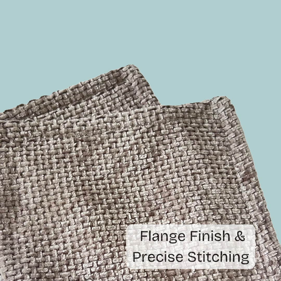 FSJfam Textured Chenille Set of 2 Grayish Brown Throw Pillow Covers Pillowcases for Bedroom and Living room Decor