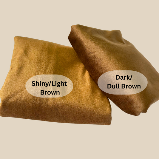 FSJfam Set of 2 Velvet Dark Brown Throw Pillow Covers - Pillowcaes for Bedroom and Livingroom Decor